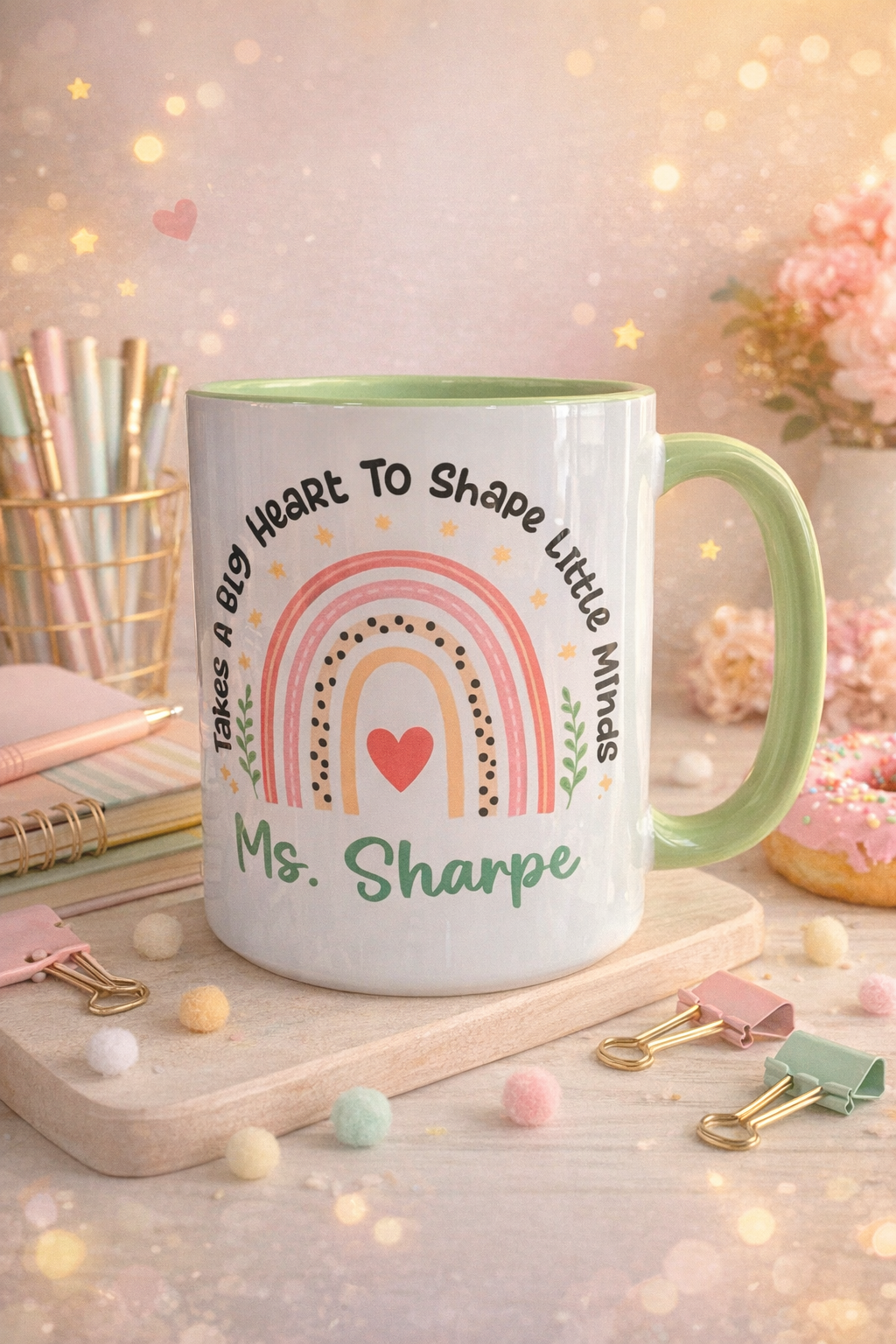 Personalized Teacher Mug | 15 oz Ceramic Gift