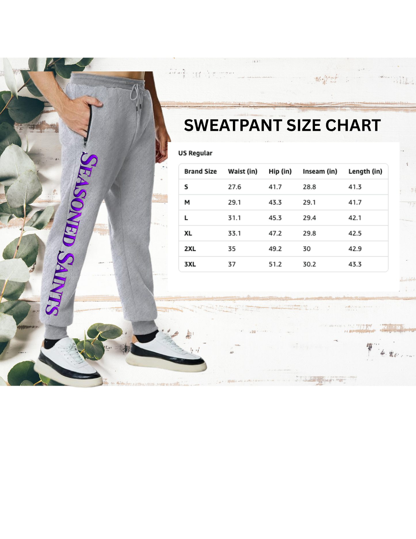 Grey Seasoned Saints Hoodie Sweatsuit