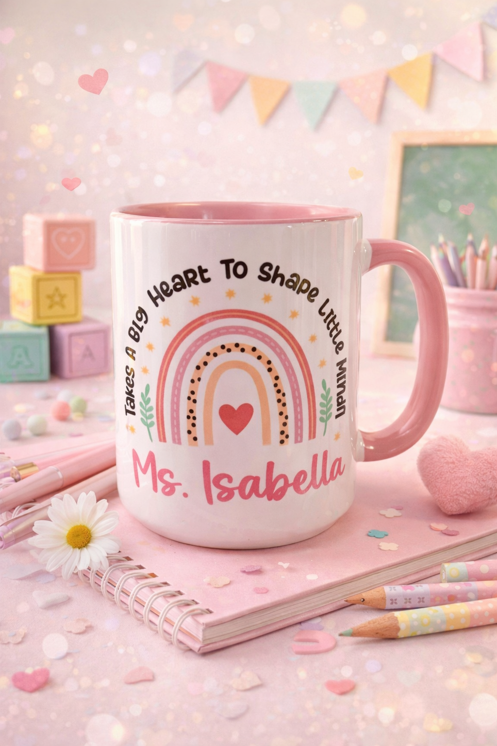 Personalized Teacher Mug | 15 oz Ceramic Gift