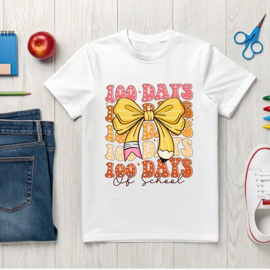 100 day Pencil Tee