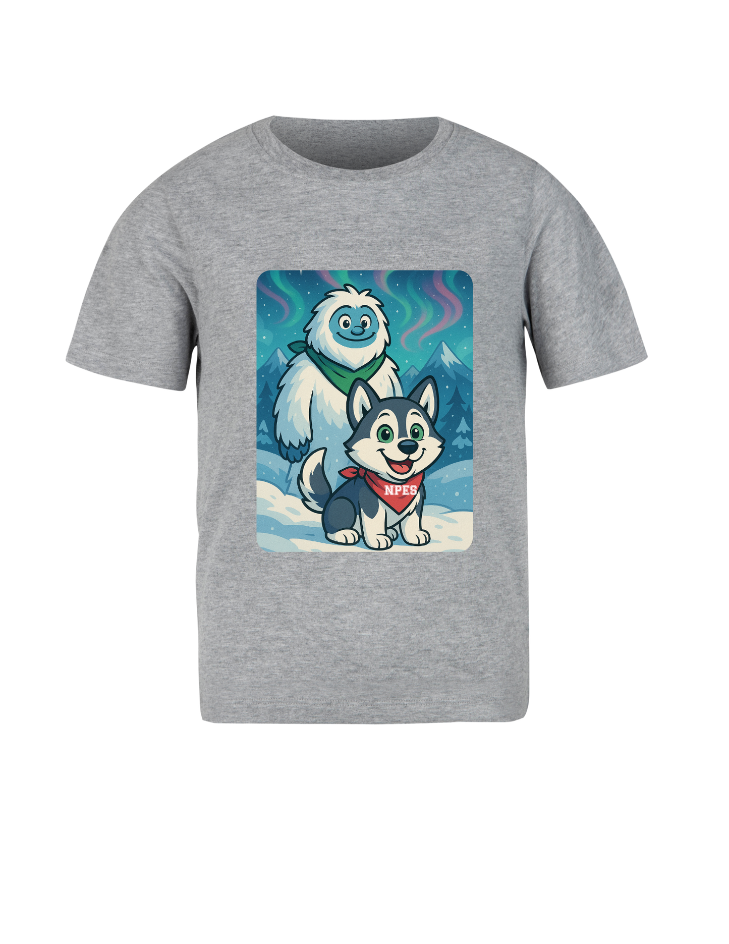 NPES Yetti and Huskie w/ back theme