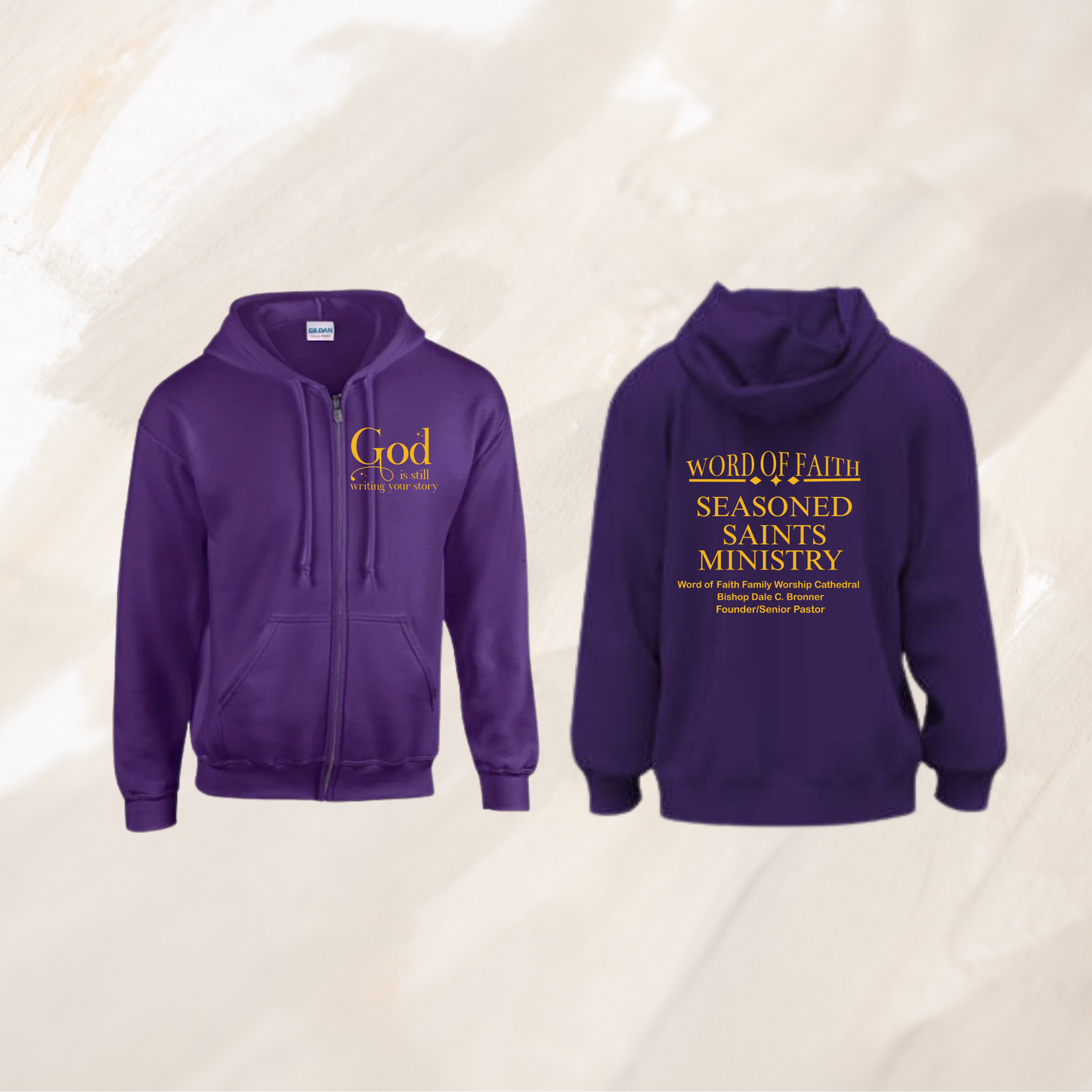 Season Saints Zip  Hoodie