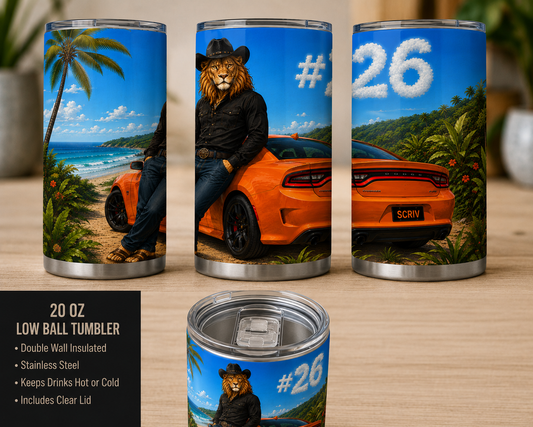 Scrivnation Low Ball Tumbler